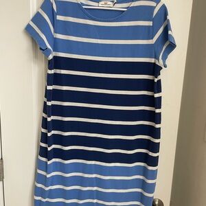 Vineyard Vines Blue and White Dress